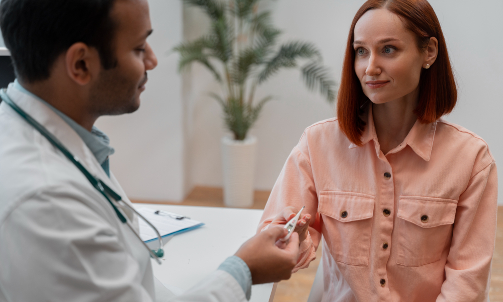 side view patient undergoing physical evaluation 1